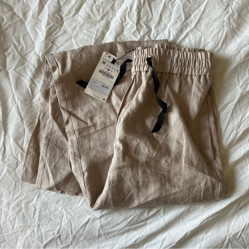 NWT Linen Pants - Picture 2 of 2
